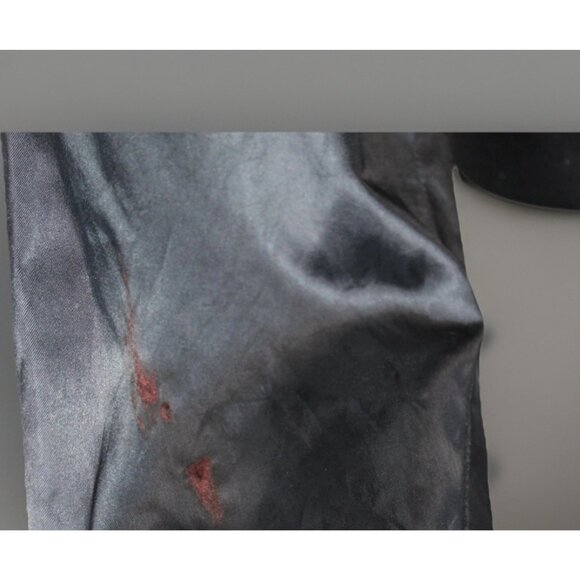 Vintage DODGE Satin Jacket Mens XL Black Dodge Boys Have More Fun USA 1980s - Picture 9 of 12